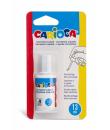 Carioca Corrector Liquido - Pincel de Nylon Suave y Preciso - Apto para Todo Tipo de Papel - Secado Rapido - Color Blanco