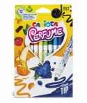 Carioca Xplosion Pack de 12 Rotuladores - Tinta Perfumada y Lavable - Aromas Naturales - Libre de Sustancias Alergenicas - Punta