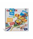 Carioca Pop-Up Modelos para Colorear y Construir - Aventura con Nuevos Compañeros de Viaje - 10 Rotuladores Superlavables Doble 