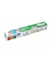 Carioca Coloring Roll Jungle Papel Adhesivo para Colorear - Aplicable en Superficies Verticales u Horizontales - Reutilizable si