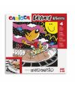 Carioca Pack de 4 Ilustraciones de Terciopelo para Colorear - Suave Textura - Desarrolla Destreza y Creatividad - Colaboracion c