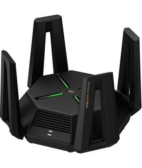 Xiaomi Mi Router AX9000 WiFi 6 Tribanda - Hasta 4804Mbps - Efectos de Iluminacion - USB 3.0, 5 Puertos Gigabit Ethernet - 12 Ant