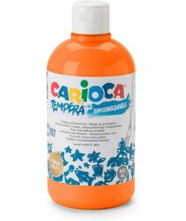 Carioca Botella Tempera 500ml - Colores Superlavables - Faciles de Mezclar - Aplicable en Materiales Porosos - Alta Opacidad - C