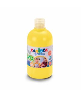 Carioca Botella de Tempera 500ml - Colores Superlavables - Faciles de Mezclar - Aplicable en Materiales Porosos - Alta Opacidad 