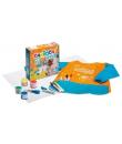 Pack Carioca Baby Creator Caja de Juegos con 12 Productos para Bebes - 1 Hoja de Papel - 1 Delantal Impermeable - 1 Cepillo Baby