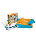 Carioca Baby Art Set Pack de Juegos con 12 Productos para Bebes - 1 Hoja de Papel, 1 Delantal Impermeable, 1 Cepillo Baby 2+, 4 