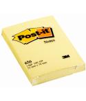 Post-it Bloc de 100 Notas Adhesivas Removibles Canary Yellow 51x76mm - Papel con Certificacion PEFC - 7100172750 - Color Amarill