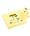 Post-it Bloc de 100 Z-Notas Adhesivas Removibles Zig-Zag Canary Yellow 76x76mm - Papel con Certificacion PEFC - 7100103164 - Col