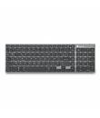 NGS Fortune-BT Teclado Multidispositivo Inalambrico USB Bluetooth - Layout Frances - Silencioso - Teclas X-Type - Bateria Recarg