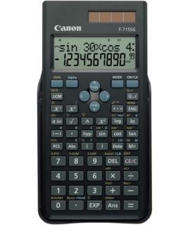 Canon F-715SG Calculadora Cientifica con Pantalla LCD 2 Lineas 16 Digitos - Calculo Interno de hasta 16 Digitos - 250 Funciones 