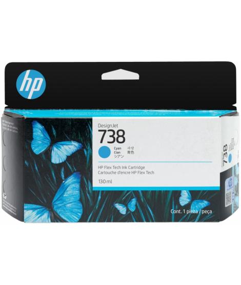 HP 498N5A Cyan Cartucho de Tinta Original - 738