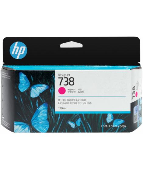 HP 498N6A Magenta Cartucho de Tinta Original - 738