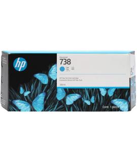 HP 676M6A Cyan Cartucho de Tinta Original - 738