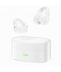 XO Auriculares Inalambricos - Bateria 2X35mAh - Caja 250mAh - Bluetooth 5.2 - Carga Tipo C - Induccion Aire - Color Blanco