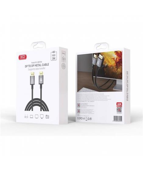 XO Cable HDMI - Longitud 3 Metros - Resolucion 4K - Color Negro