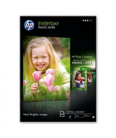 HP Q2510A Papel Fotografico Everyday Glossy 100 Hojas A4 200gr