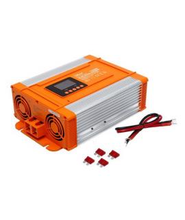 Elbat Convertidor de Corriente Onda Pura con Pantalla LCD 1200W - Color Varios