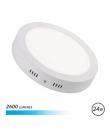 Elbat Downlight Circular sobre Pared LED 24W Luz Blanca - Color Blanco