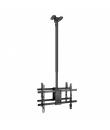 Tooq Soporte XL de Techo para 2 Pantallas 43-86" - Angulo de Giro 180º - Inclinable - Gestion de Cables - Peso Max. por Pantalla