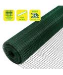 Sungarden Tela Metalica Plastificada 25x25x2mm 1x10m - Color Verde