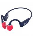 Leotec Kuri Auriculares Deportivos de Conduccion Osea Bluetooth 5.4 - Autonomia hasta 12h - Bateria de 180mAh - Resistencia IPX5