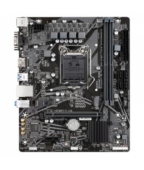 Gigabyte H510M H V2 Placa Base Intel 1200 - HDMI, VGA, PCI Express, M2, 4x Sata III, USB 2.0, 3.2, RJ-45, MicroATX