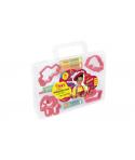 Jovi Modelling Case Pack de 10 Pastillas de Plastilina 15 Gr + 6 Moldes + 3 Modeladores. 100% Vegetal - No Se Seca - sin Gluten 