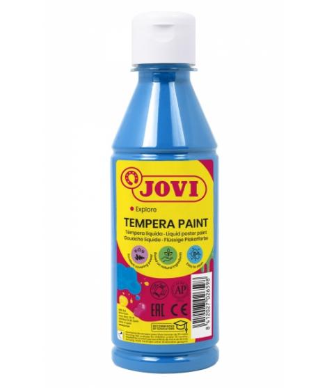 Jovi Tempera Paint Tempera Liquida - Base Agua - Lista para Usar - Alto Poder Cubriente - Secado Rapido - Excelente Rendimiento 