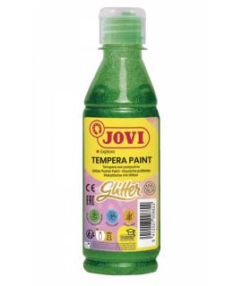 Jovi Glitter Tempera Botella de 250ml - Base Agua - Lista para Usar - con Purpurina - Excelente Rendimiento - Secado Rapido - Fl