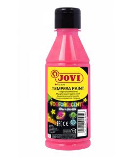 Jovi Tempera Paint Tempera Liquida Fosforescente - Brilla en la Oscuridad - Secado Rapido - Excelente Rendimiento - Facil Aplica