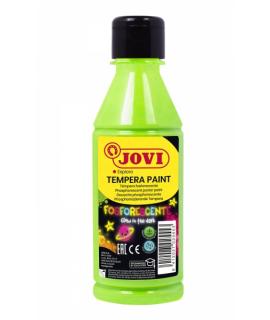 Jovi Tempera Paint Tempera Liquida Fosforescente - Brilla en la Oscuridad - Secado Rapido - Excelente Adherencia - Lista para Us