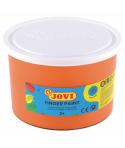 Jovi Finger Paint Bote de 500ml Pintura de Dedos - Ingredientes Naturales - Colores Mezclables - Textura Gelatinosa - Lavable - 