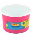 Jovi Finger Paint Bote de 500ml - Ingredientes Naturales - Colores Mezclables - Textura Gelatinosa - Lavable - Color Rosa