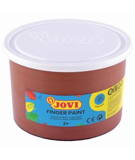 Jovi Finger Paint Bote de 500ml Pintura de Dedos - Ingredientes Naturales - Colores Mezclables - Textura Gelatinosa - Lavable - 