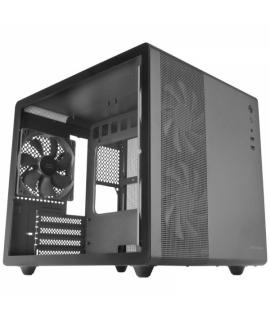 Mars Gaming MC-MPRO Caja Mini Tower Micro ATX, Mini-ITX - Lateral Cristal Templado - Tamaño HDD 2.5", 3.5" - USB-A 3.2, USB-A 2.