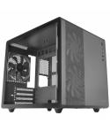 Mars Gaming MC-MPRO Caja Mini Tower Micro ATX, Mini-ITX - Lateral Cristal Templado - Tamaño HDD 2.5", 3.5" - USB-A 3.2, USB-A 2.