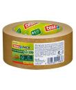 Tesa Tesapack Paper Standard Cinta Adhesiva de Papel 50mmx50m - Hecho con 56% de Materiales Biodegradables - Papel Procedente de