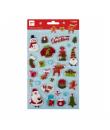 Apli Bolsa de Pegatinas Navideñas Ho ho ho - Relieve - Adhesivo Permanente - Ideal para Scrapbooking y Decoracion - Estimula Cre