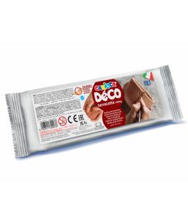 Carioca Pasta de Modelar Terracota 1000gr - Apta para Todas las Tecnicas de Modelaje - Endurece al Aire sin Coccion - Facil de A