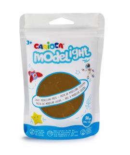 Pack Carioca Modelight 50gr Pasta de Moldear - Super Ligera - Elastica - Maleable - Se Seca al Aire - No Ensucia - Reutilizable 