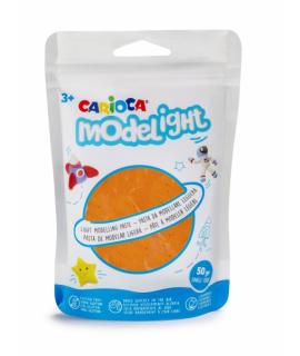 Carioca Modelight Pack de Pasta de Moldear Super Ligera - Elastica y Maleable - Se Seca al Aire - No Ensucia las Manos - Reutili