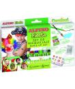 Alpino Fiesta Carnival Pack de Maquillaje con 6 Barritas de Pintura Facial + Pincel + Tatuajes en Calcomania + Lapiz Perfilador 