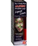 Alpino Make-up Liquid Liner Pack con 4 Botes de Maquillaje Liquido con Aplicador - Se Lava con Agua - Testado Dermatologicamente