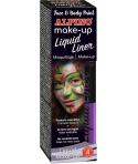 Alpino Make-up Liquid Liner Pack con 4 Botes de Maquillaje Liquido con Aplicador - Se Lava con Agua - Testado Dermatologicamente