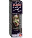 Alpino Make-up Liquid Liner Pack con 4 Botes de Maquillaje Liquido con Aplicador - Se Lava con Agua - Testado Dermatologicamente