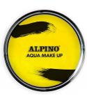 Alpino Aqua Make-up Polvera de Maquillaje Facial Acuarelable - Se Lava con Agua y Jabon - Color Amarillo