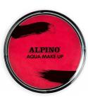 Alpino Aqua Make-up Polvera de Maquillaje Facial Acuarelable - Se Lava con Agua y Jabon - Color Rojo