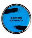 Alpino Aqua Make-up Polvera de Maquillaje Facial Acuarelable - Se Lava con Agua y Jabon - Color Azul