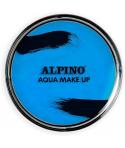 Alpino Aqua Make-up Polvera de Maquillaje Facial Acuarelable - Se Lava con Agua y Jabon - Color Azul