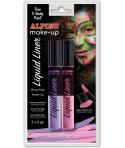 Alpino Make-up Liquid Liner Pack con 2 Botes de Maquillaje Liquido con Aplicador - Se Lava con Agua - Testado Dermatologicamente